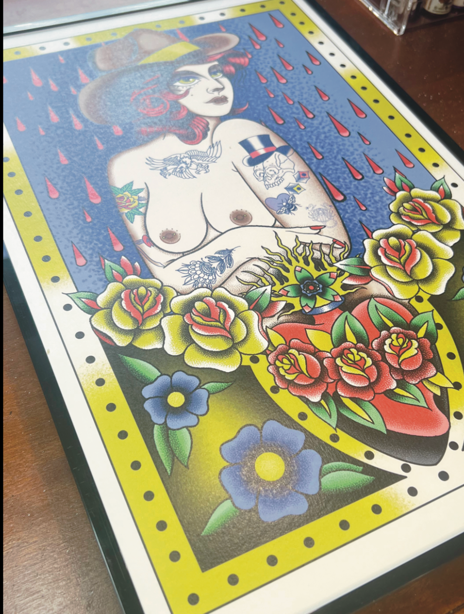 Sexy Cowgirl 18x12 Print