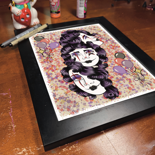 Hauntie 9x12 Print
