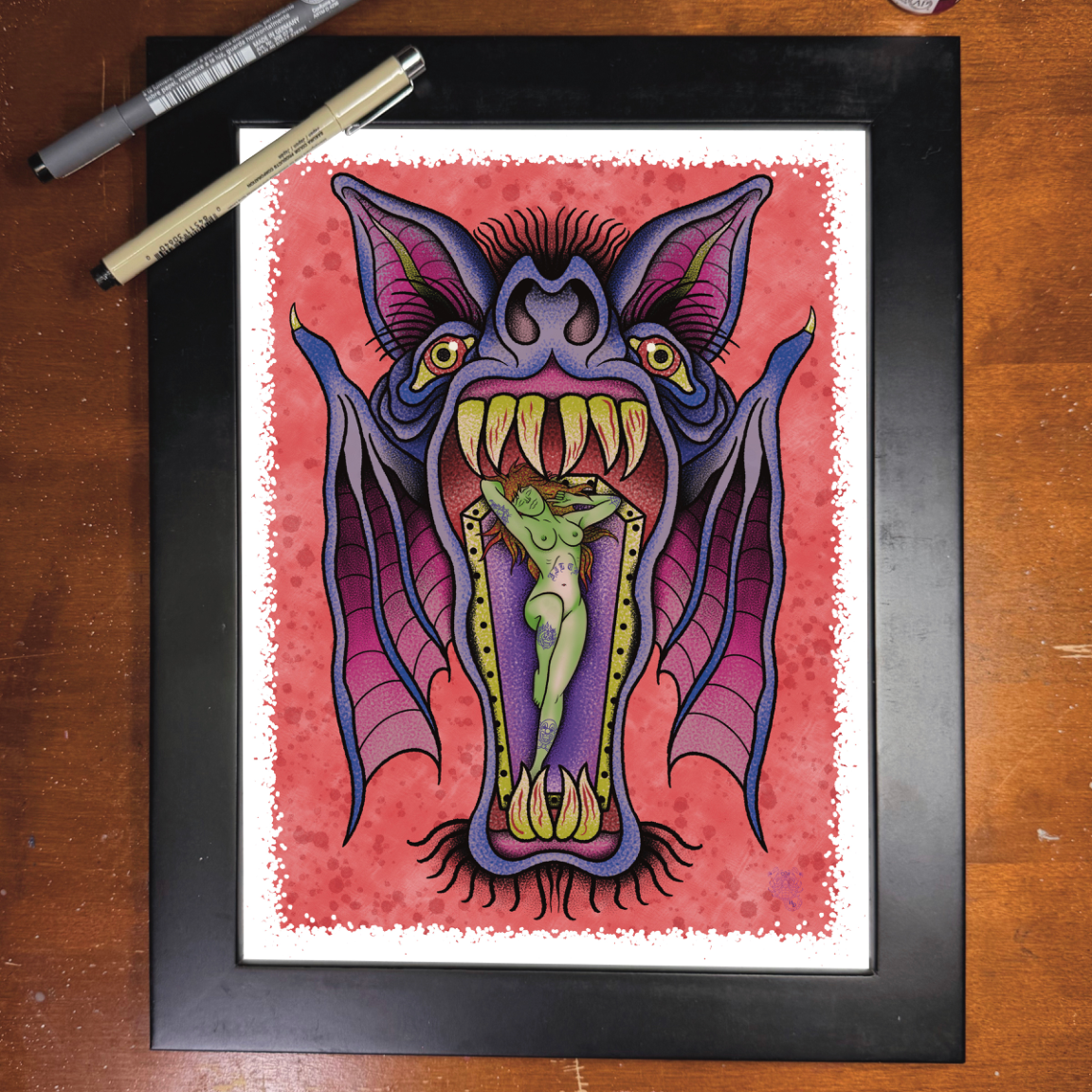 Blasph 9x12 Print