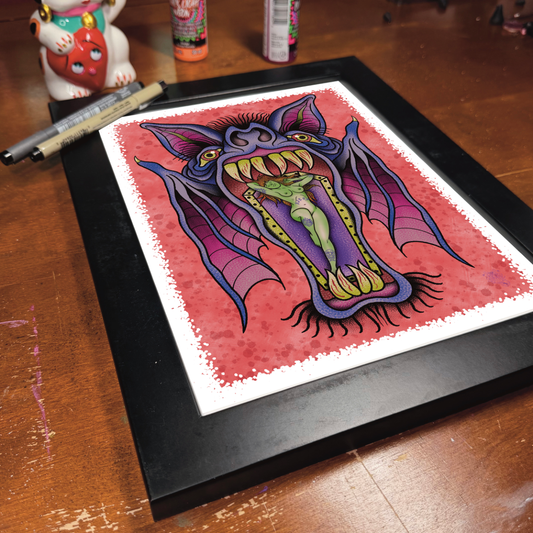 Blasph 9x12 Print