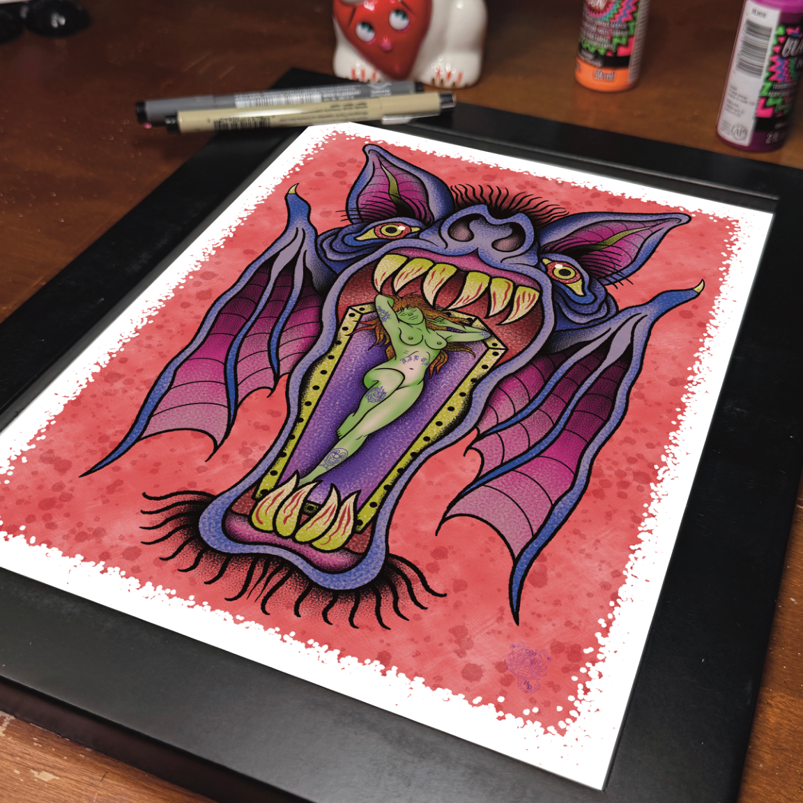 Blasph 9x12 Print