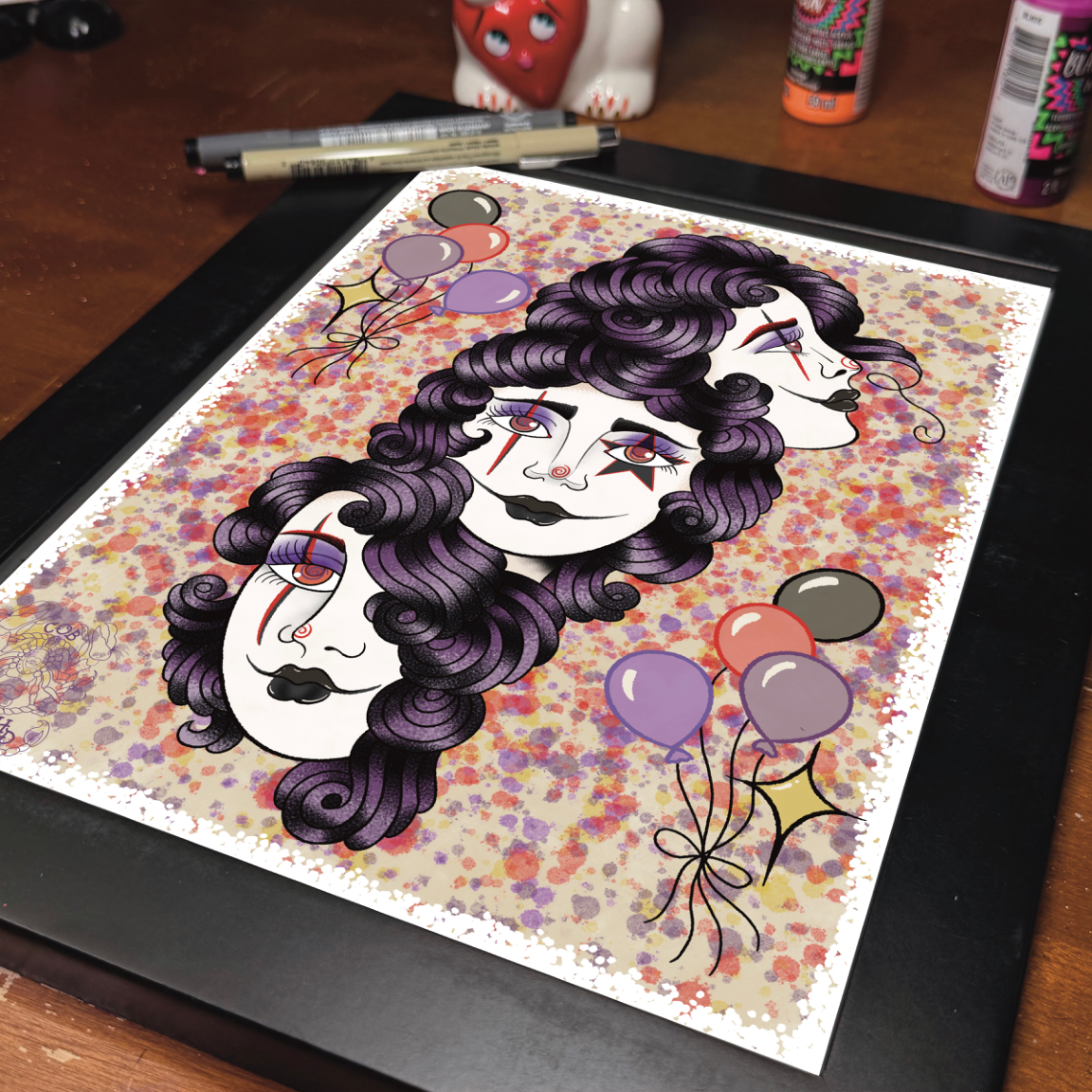 Hauntie 9x12 Print