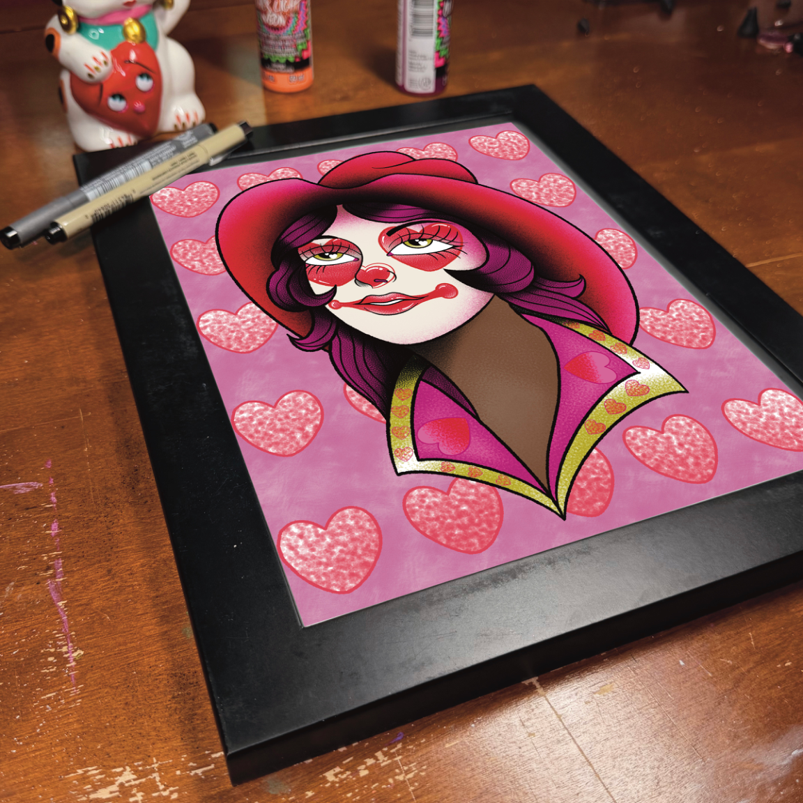 Heart Attack 9x12 Print