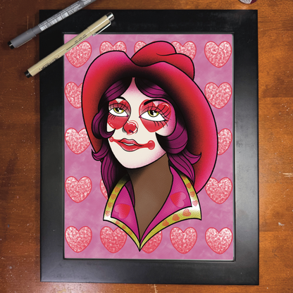 Heart Attack 9x12 Print