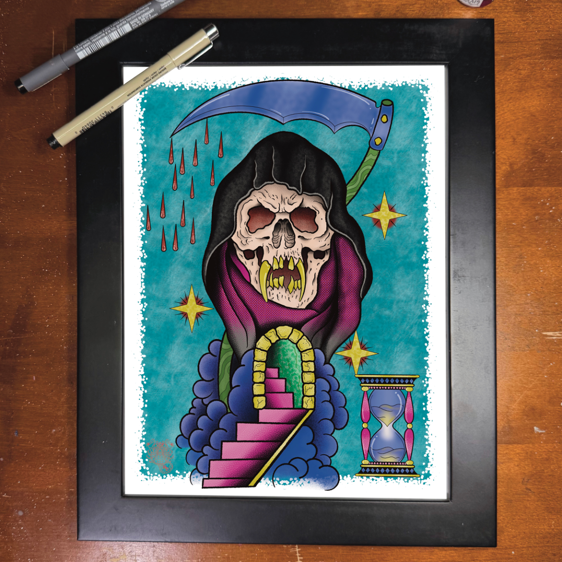 Their End Is Near 9x12 Print