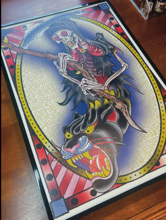 Panther Reaper 18x12 Print