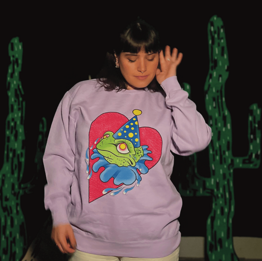 Love Circus Crewneck Sweater