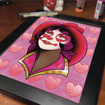 Heart Attack 9x12 Print